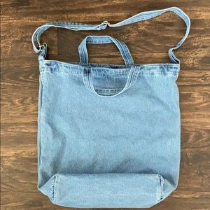 NWOT Baggu Denim Duck Bag